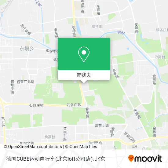 德国CUBE运动自行车(北京loft公司店)地图