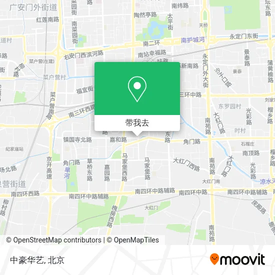 中豪华艺地图