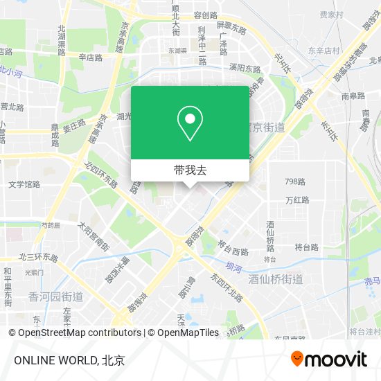 ONLINE WORLD地图