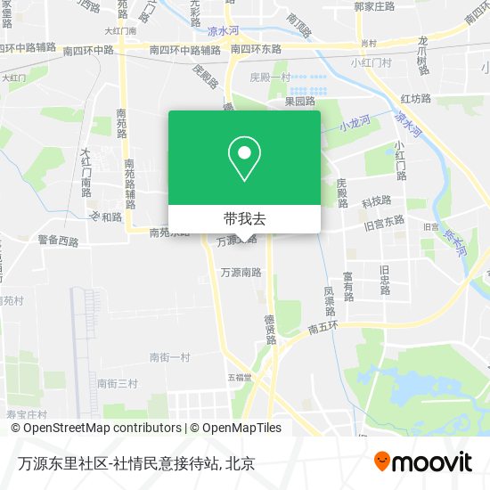 万源东里社区-社情民意接待站地图