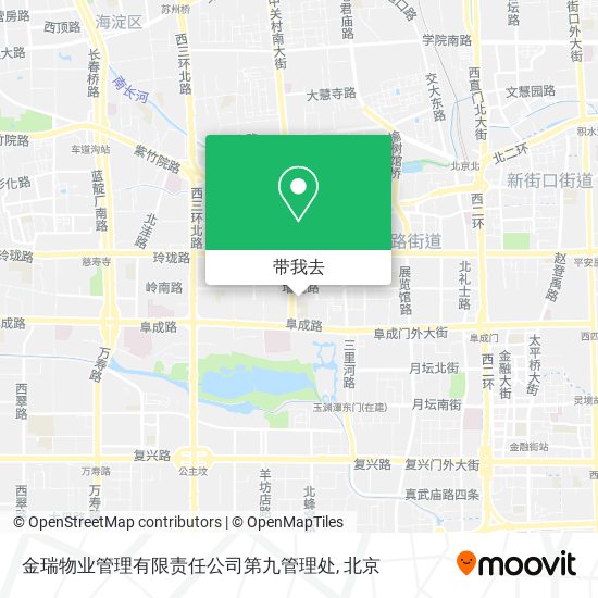 金瑞物业管理有限责任公司第九管理处地图