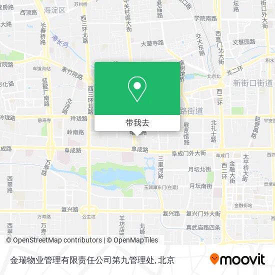 金瑞物业管理有限责任公司第九管理处地图