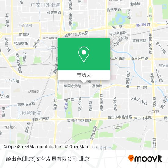 绘出色(北京)文化发展有限公司地图