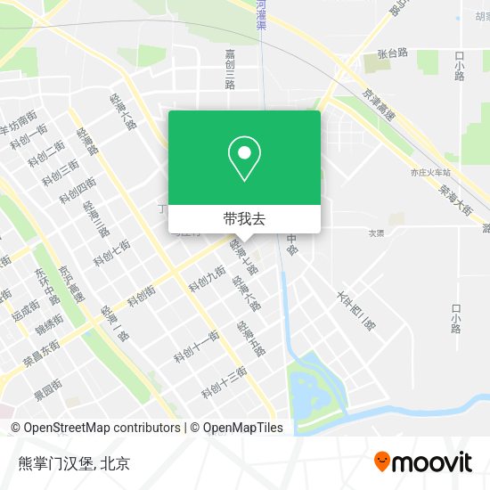 熊掌门汉堡地图