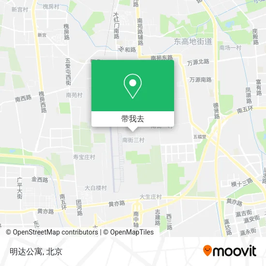 明达公寓地图