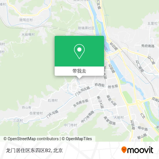 龙门居住区东四区B2地图