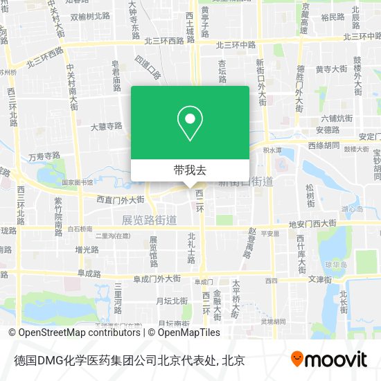 德国DMG化学医药集团公司北京代表处地图