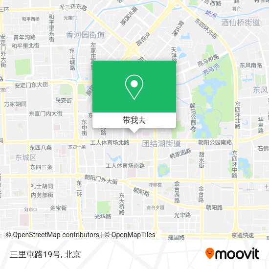 三里屯路19号地图