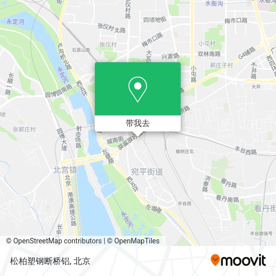 松柏塑钢断桥铝地图