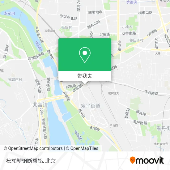 松柏塑钢断桥铝地图
