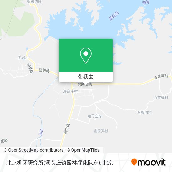 北京机床研究所(溪翁庄镇园林绿化队东)地图