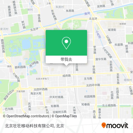 北京壮壮移动科技有限公司地图