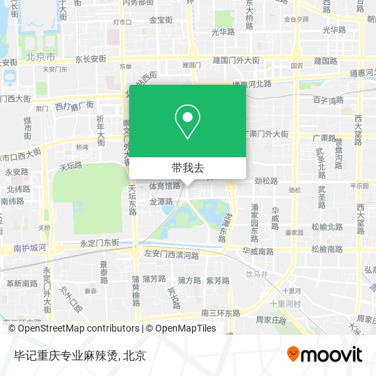 毕记重庆专业麻辣烫地图