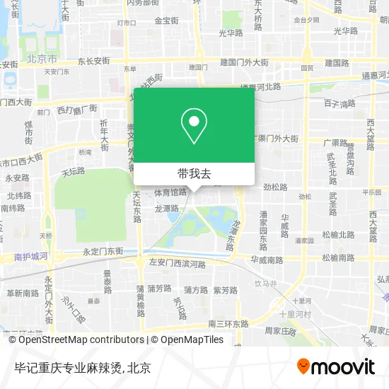 毕记重庆专业麻辣烫地图