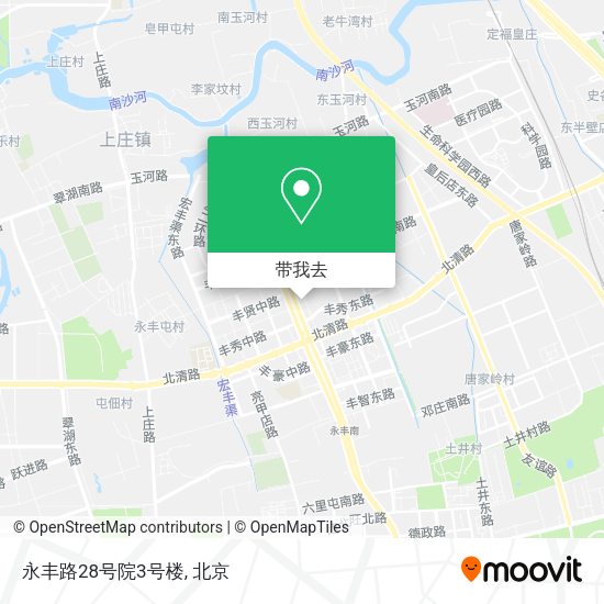 永丰路28号院3号楼地图