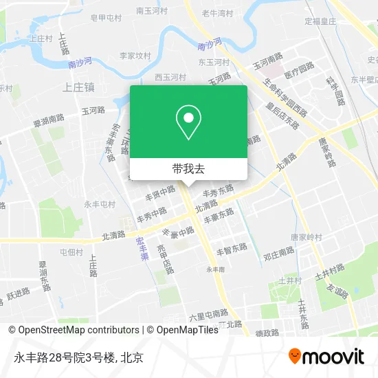 永丰路28号院3号楼地图