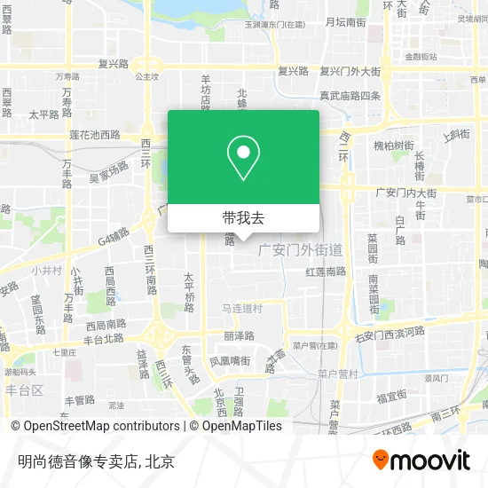 明尚德音像专卖店地图
