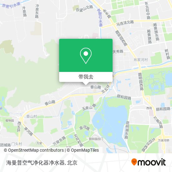 海曼普空气净化器净水器地图