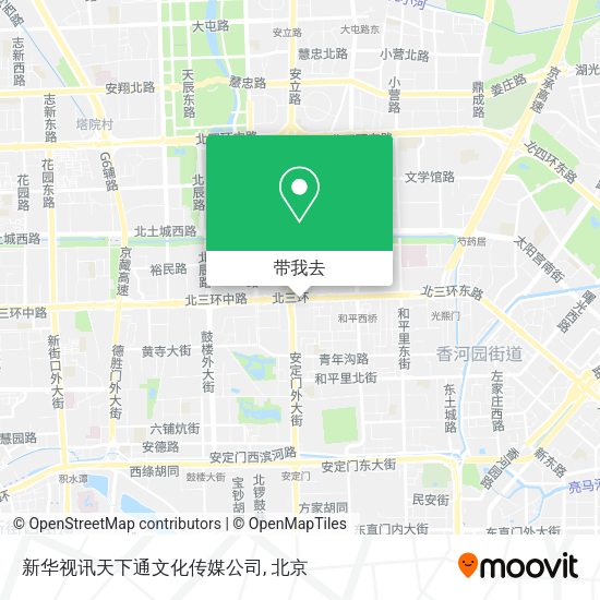 新华视讯天下通文化传媒公司地图