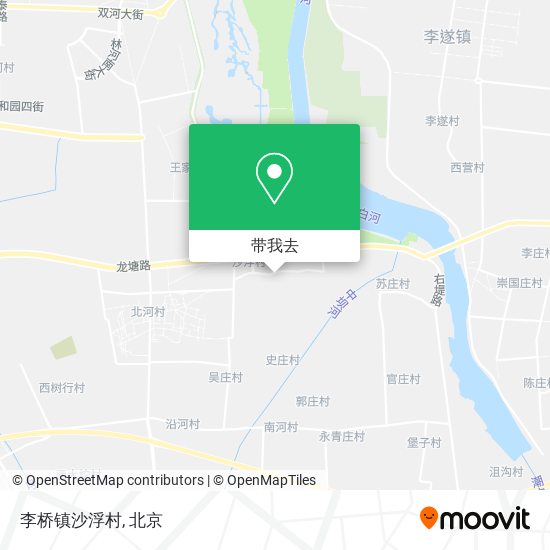 李桥镇沙浮村地图
