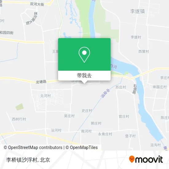 李桥镇沙浮村地图