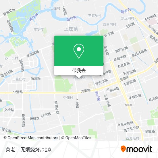 黄老二无烟烧烤地图
