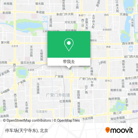 停车场(天宁寺东)地图