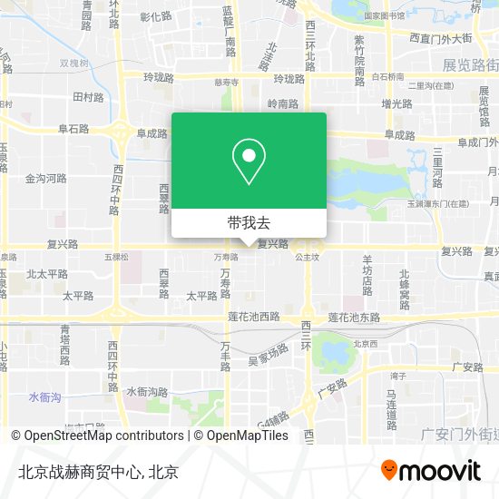北京战赫商贸中心地图