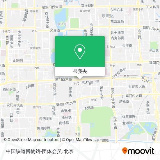 中国铁道博物馆-团体会员地图