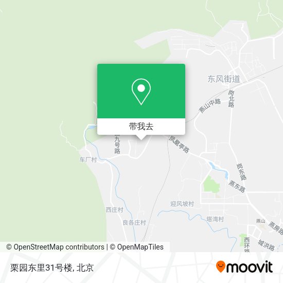 栗园东里31号楼地图