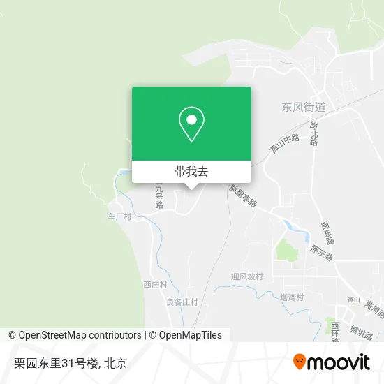 栗园东里31号楼地图