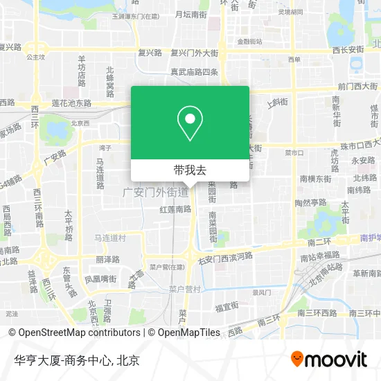 华亨大厦-商务中心地图