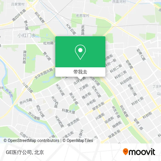 GE医疗公司地图