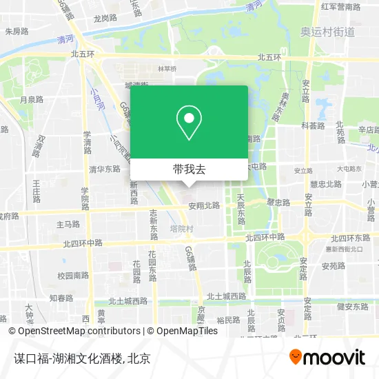 谋口福-湖湘文化酒楼地图