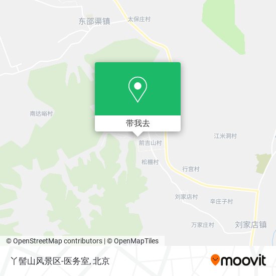 丫髻山风景区-医务室地图