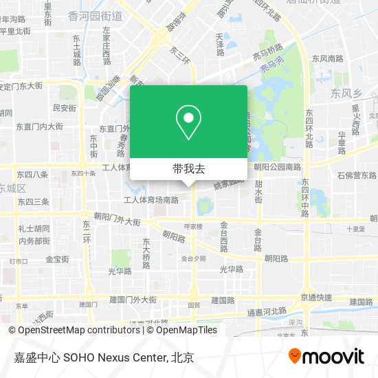 嘉盛中心 SOHO Nexus Center地图