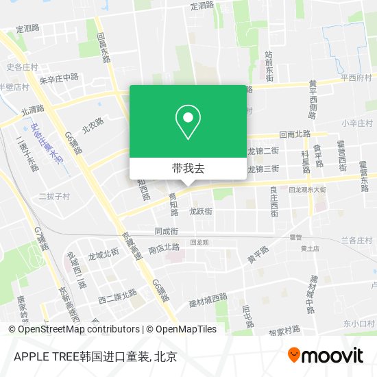 APPLE TREE韩国进口童装地图