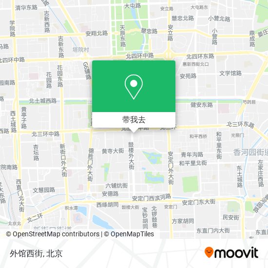 外馆西街地图