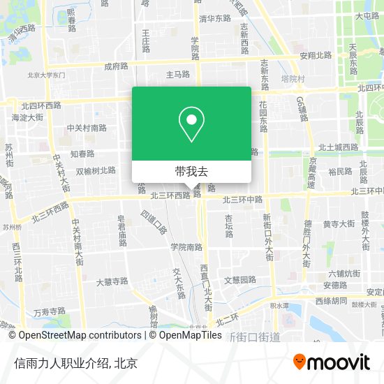 信雨力人职业介绍地图
