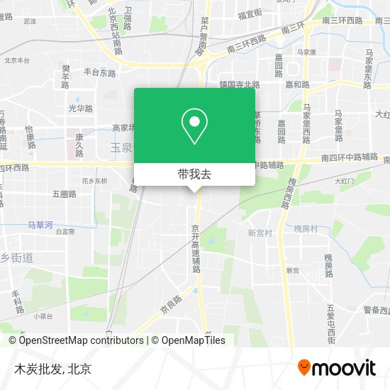 木炭批发地图