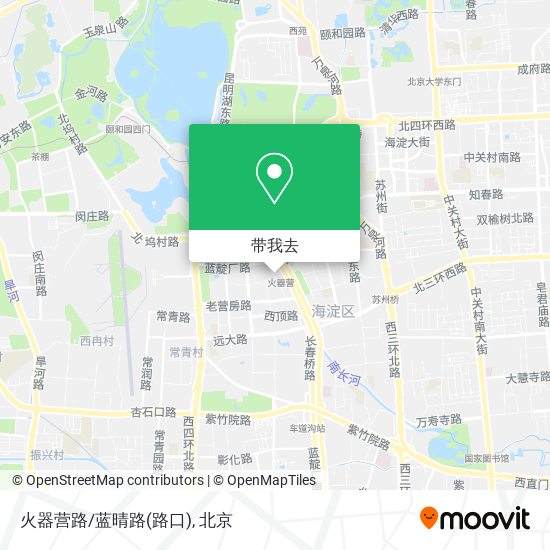 火器营路/蓝晴路(路口)地图