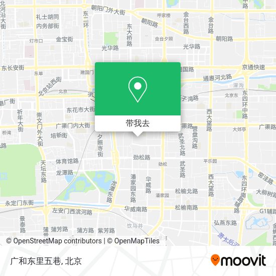 广和东里五巷地图