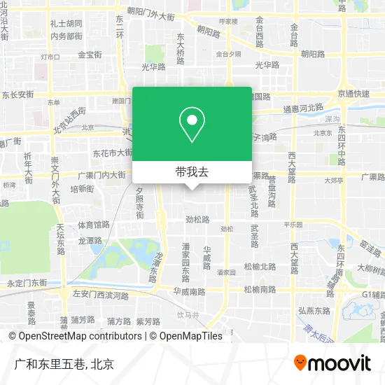 广和东里五巷地图