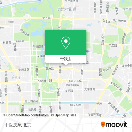 中医按摩地图
