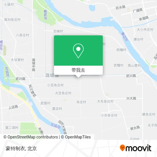 蒙特制衣地图