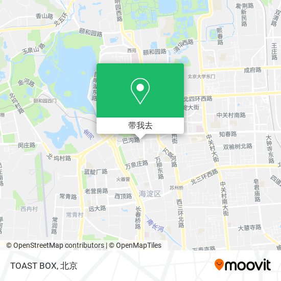 TOAST BOX地图