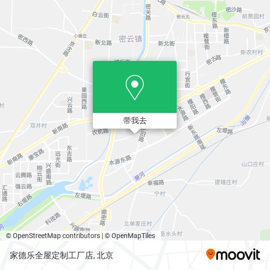 家德乐全屋定制工厂店地图