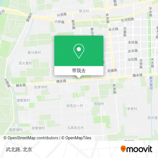 武北路地图