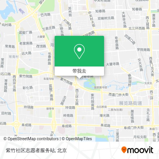 紫竹社区志愿者服务站地图