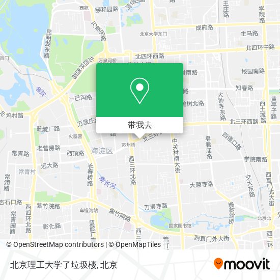 北京理工大学了垃圾楼地图